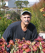 Mike with clump of My Friend Jonathan